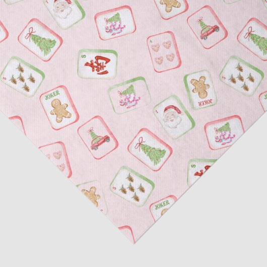 Christmas Mahjong Tiles 薄葉紙 (詳細)