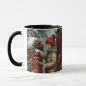 Christmas mailbox travel mug cozy winter drinkware マグカップ (左)