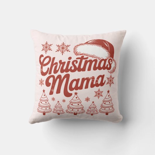 Christmas Mama クッション (裏面)