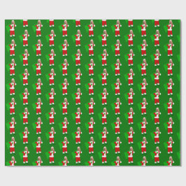 christmas Marjorie Taylor Greene santa claus ラッピングペーパー