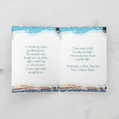 Christmas Market in Strasbourg, France Poem カード (内部)