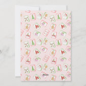 Christmas Martinis and Mahjong Party 招待状 (裏面)