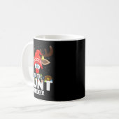 Christmas Matching I'm The Aunt Reindeer  コーヒーマグカップ (正面左)