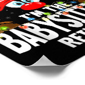 Christmas Matching I'm The Babysitting Reindeer  ポスター (角)