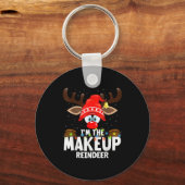 Christmas Matching I'm The Makeup Reindeer  キーホルダー (正面)
