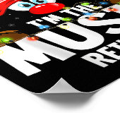 Christmas Matching I'm The Music Reindeer  ポスター (角)