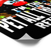 Christmas Matching I'm The Pet All The Dogs Reinde ポスター (角)