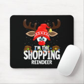 Christmas Matching I'm The Shopng Reindeer  マウスパッド (マウス)