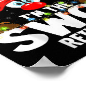 Christmas Matching I'm The Swol Reindeer  ポスター (角)