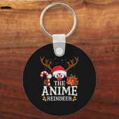 Christmas Matching The Anime Reindeer Family キーホルダー (正面)