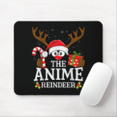 Christmas Matching The Anime Reindeer Family  マウスパッド (マウス)