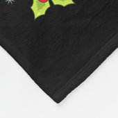 Christmas Matching The Annoying Reindeer Family  フリースブランケット (角)