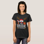 Christmas Matching The Bride Reindeer Family Tシャツ (正面フル)
