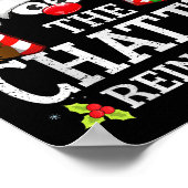 Christmas Matching The Chatty Reindeer Family , Sm ポスター (角)