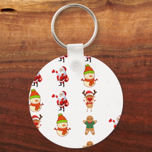 christmas math funny キーホルダー (正面)