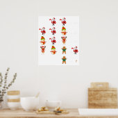 christmas math funny ポスター (キッチン)