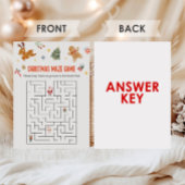 Christmas Maze Game シーズンカード