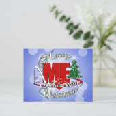 CHRISTMAS ME機械技術者 シーズンポストカード (スタンド正面)