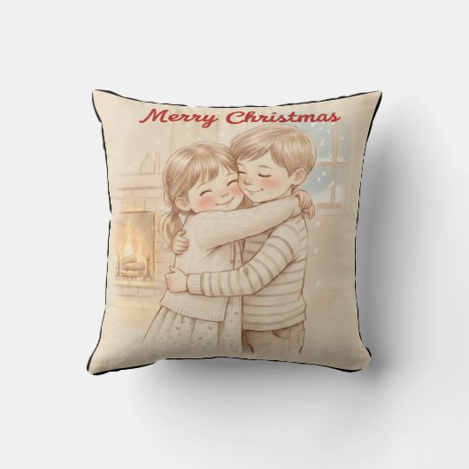 CHRISTMAS MEANING PICTURE REMEMBER THE POOR クッション (裏面)