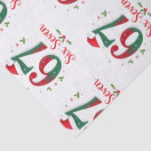Christmas Meme Six Seven 67 6 7 Holiday 薄葉紙 (詳細)
