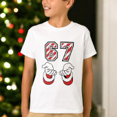 Christmas Meme Six Seven 67 6 7 Holiday Tシャツ