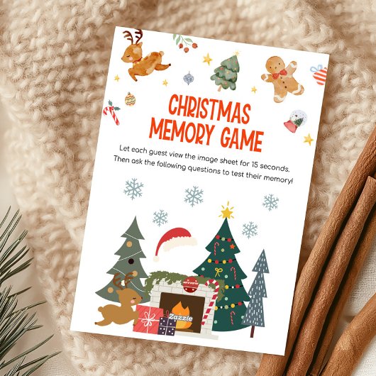Christmas Memory Game  シーズンカード