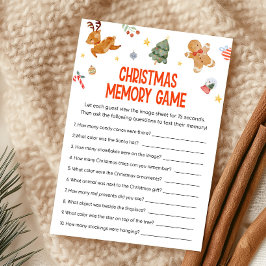 Christmas Memory Game  シーズンカード
