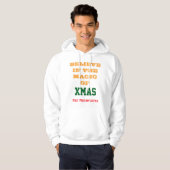 Christmas Men's Basic Hooded Sweatshirtcustomize パーカ (正面フル)