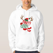 christmas men's hoodies sweatershirts long sleeve パーカ (正面)