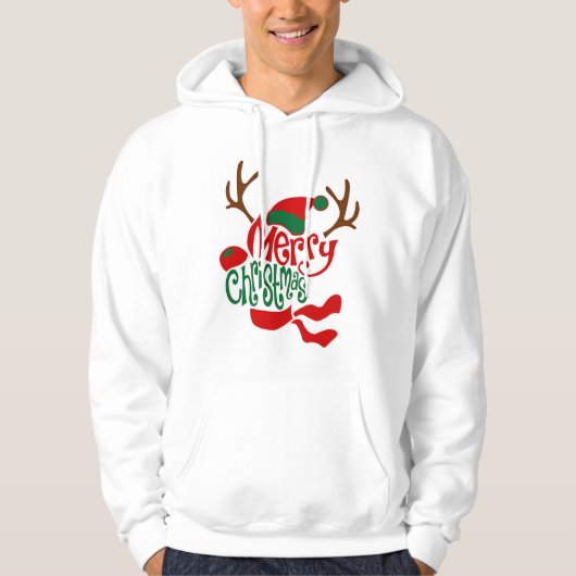 christmas men's hoodies sweatershirts long sleeve パーカ (正面)