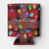 Christmas Merry And Bright Lights 缶クーラー (正面)