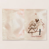 Christmas Merry and Bright Treeis 箔カード (内部)