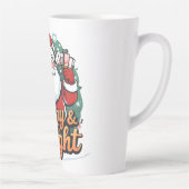 Christmas – “Merry & Bright Santa” カフェラテマグ (右)