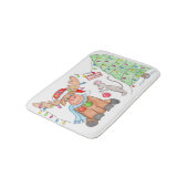 Christmas - Merry Christ-Moose! バスマット (アングル)