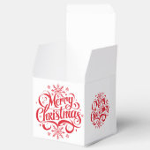 Christmas Merry Christmas Favor Gift Box フェイバーボックス (オープン)