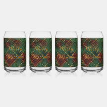 Christmas, Merry Christmas, Gold Red Green Pattern