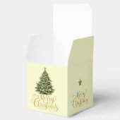 Christmas Merry Christmas Tree Favor Gift Box フェイバーボックス (オープン)