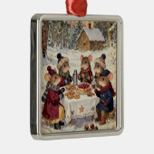 Christmas Mice Family メタルオーナメント (右)