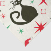 Christmas Mid Century Retro Atomic Cats  薄葉紙 (詳細)