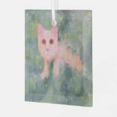 Christmas Milo Ornament ガラスオーナメント (正面左)