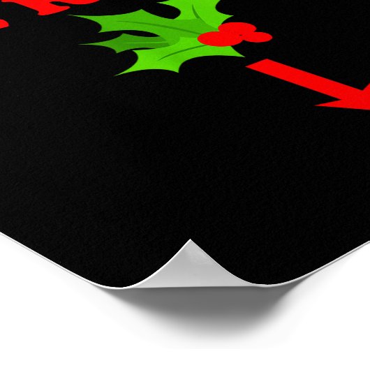 Christmas Mistletoe I Didnt Make The Rules Christm ポスター (角)