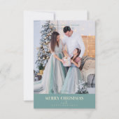 Christmas Modern  Sophisticated Photo family (正面)