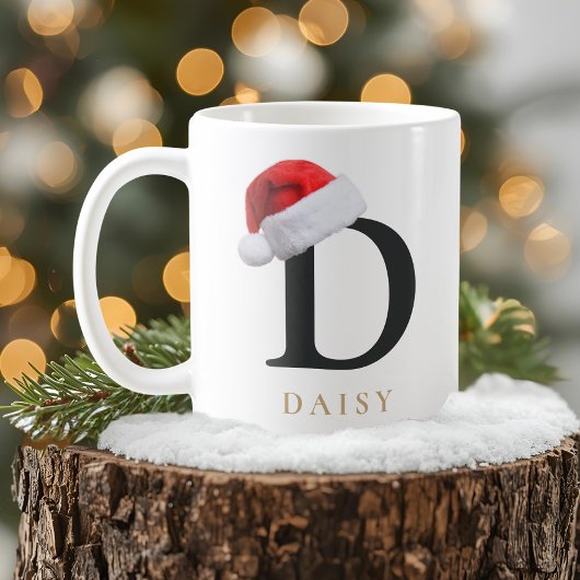 Christmas Monogram Mug コーヒーマグカップ