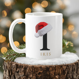 Christmas Monogram Mug コーヒーマグカップ