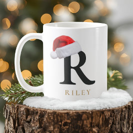 Christmas Monogram Mug コーヒーマグカップ