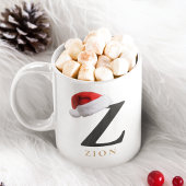 Christmas Monogram Mug コーヒーマグカップ