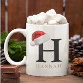 Christmas Monogram Mug コーヒーマグカップ