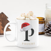 Christmas Monogram Mug コーヒーマグカップ