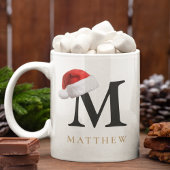 Christmas Monogram Mug コーヒーマグカップ