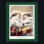 Christmas Morning–Before Daylight Holiday card  ポスター<br><div class="desc">Christmas Morning–Before Daylight Holiday Poster.</div>